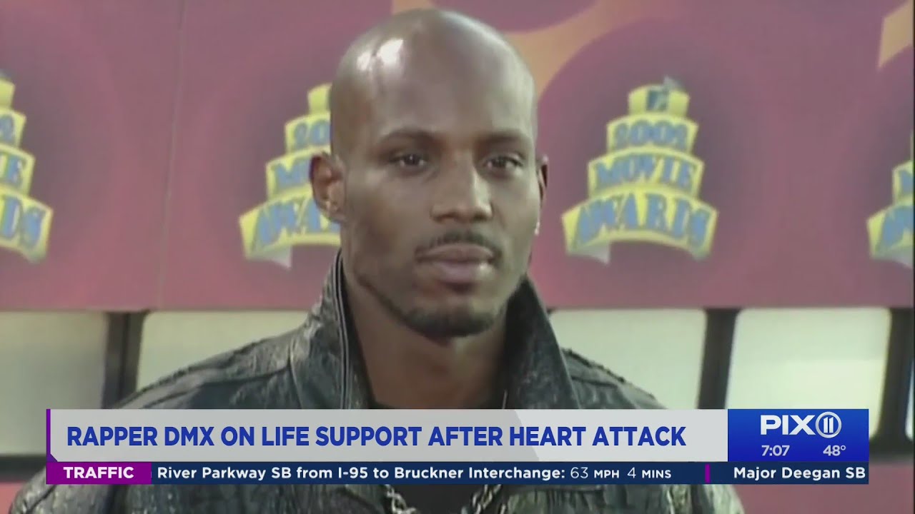 Rapper DMX on life support after heart attack, lawyer says