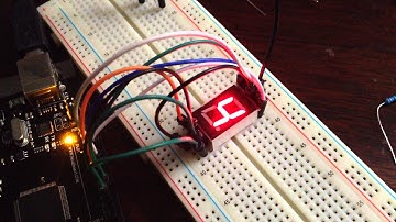 7-Segment Display (Attempt 2) with Arduino ATMega 2560
