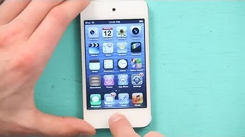 How to Make Applications Run Faster on an iPod : iPod & iPod Touch