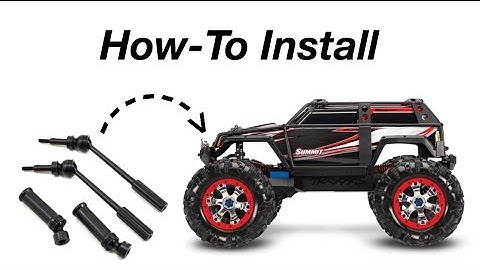 How-To: Install MIP Driveshafts In Summit