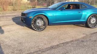 Camaro on 26s Dub Suave