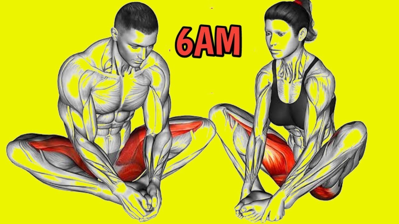 My 6am Morning Routine Stretching Exercises - YouTube