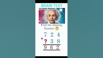 FIND the missing number ✍️ ll IQ TEST 🤔 #ytshort #rishabh #viralvideo #comment