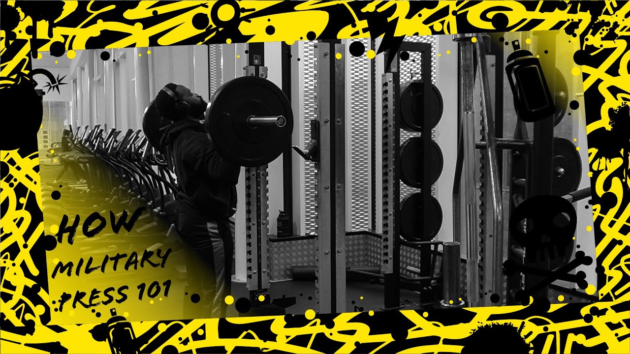 How To Shoulder press ( Military Press) YouTube