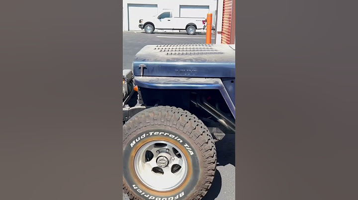 Old 1946 Jeep Willys out and ready to rip