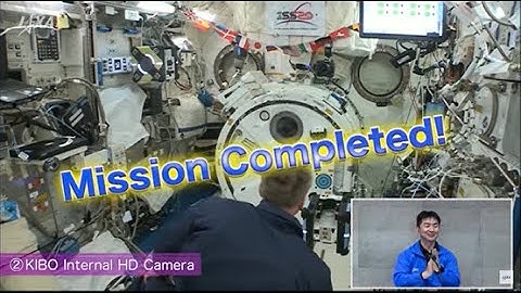 The Kibo-RPC Final Round : Taiwan Team On Orbit  ( Kibo-RPC冠軍賽 國際太空站上台灣隊實況)