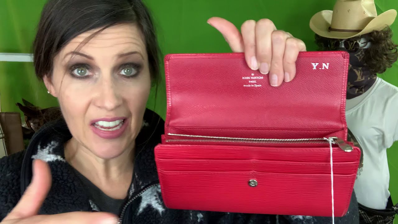 SLG-Louis Vuitton Emilie Wallet Monogram Empreinte REVIEW-What