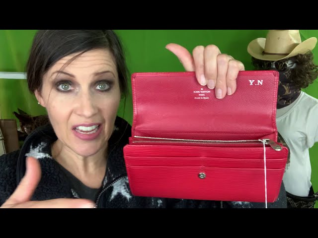 How to authenticate Louis Vuitton Sarah Wallet Etoile – Yonnit