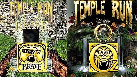 Temple Run Brave Vs Temple Run OZ Full Gameplay