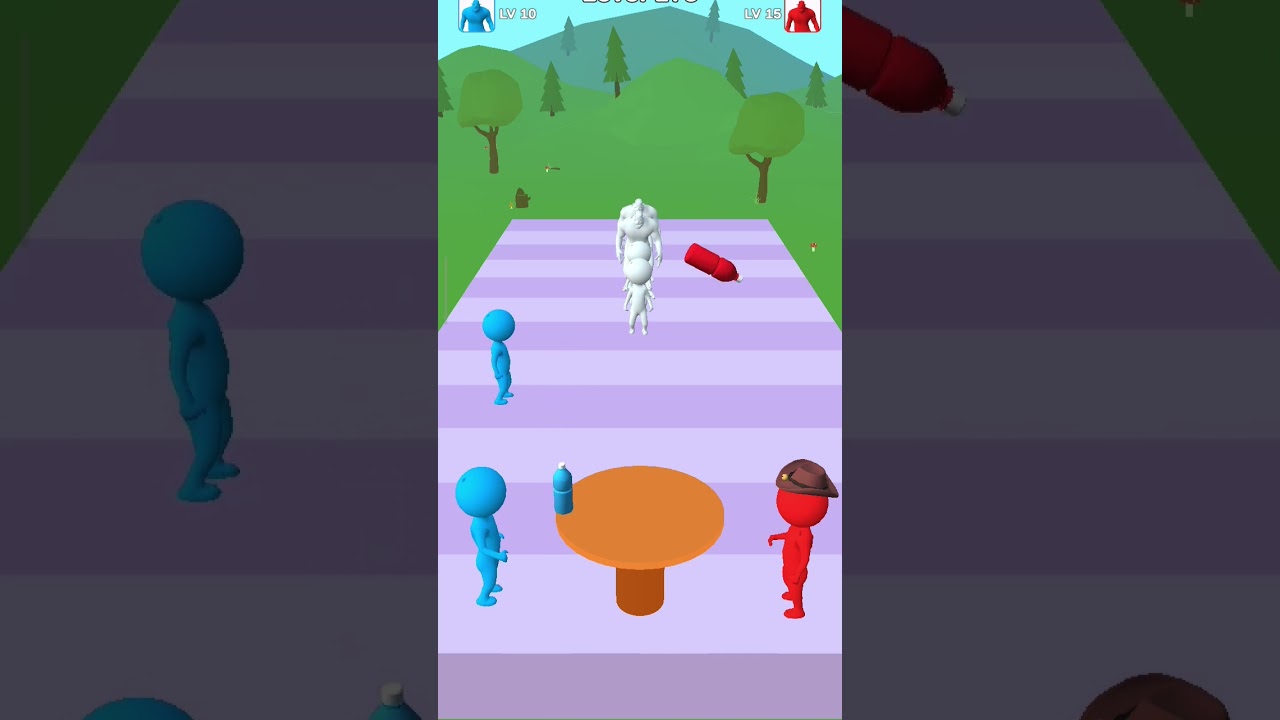 Bottle flip game level 93