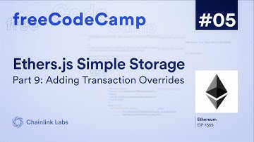 Adding Transaction Overrides | Ultimate Web3 Solidity & Javascript Course | Lesson 5 Pt. 9