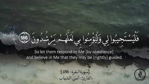 قران انس الشهاب ماشاءالله سورة البقرة 🎀🎀