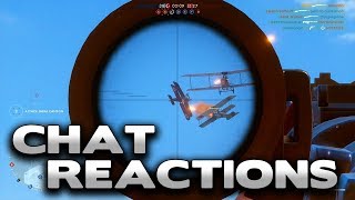 Battlefield 1 "streamers that run aimbots..." - Chat Reactions