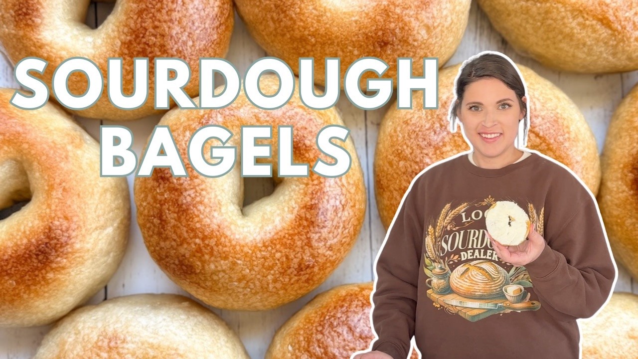 Самые лучшие бублики на закваске, которые я когда-либо пекла (и это ОЧЕНЬ ПРОСТО)