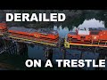 Derailed on a Trestle! thumbnail