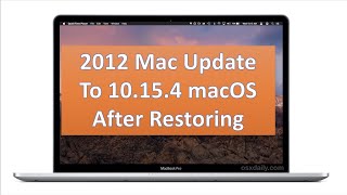 How To Update macOS to Latest macOS macBook Mid 2012 10.8.5 to 10.11.6