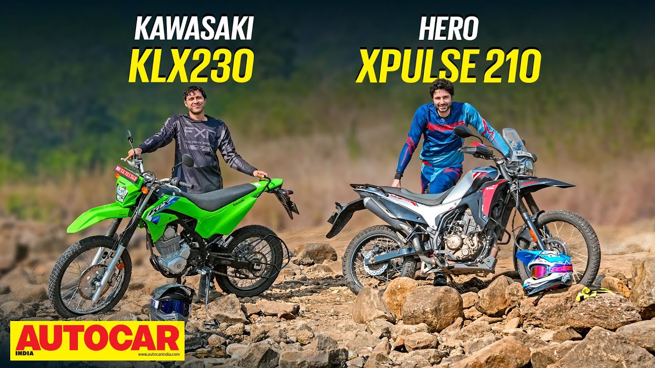 Hero Xpulse 210 vs Kawasaki KLX 230 - Off-road gateways | Comparison | Autocar India