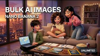 DomoAI tutorial: Bulk Image Generation with Domo AI (Nano Banana 2) | Unlimited Nano Banana 2 | AI 3D Animation