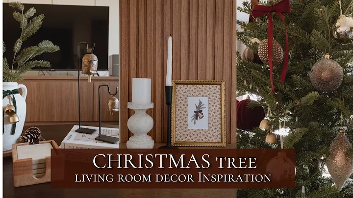 CHRISTMAS TREE DECORATION IDEAS | DECORATE WITH ME | LIVING ROOM INSPIRATION 2025