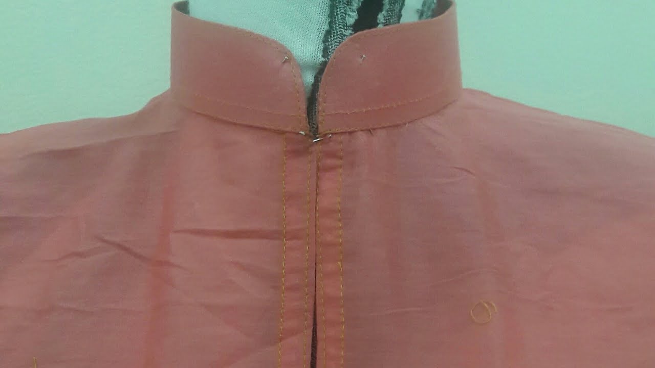 باترون الكول الصيني *--الاوفسية--* مع الخياطة والية خياطة عباية مفتوحة طمن سلسلة التشطيبات