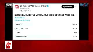 🔴 Les Grandes Gueules du 30 Avril 2024 • ESPACE TV GUINEE