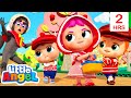 Little Red Riding Hood, Don&#39;t Talk to Strangers! | Little Angel | Nursery Rhymes for Babies