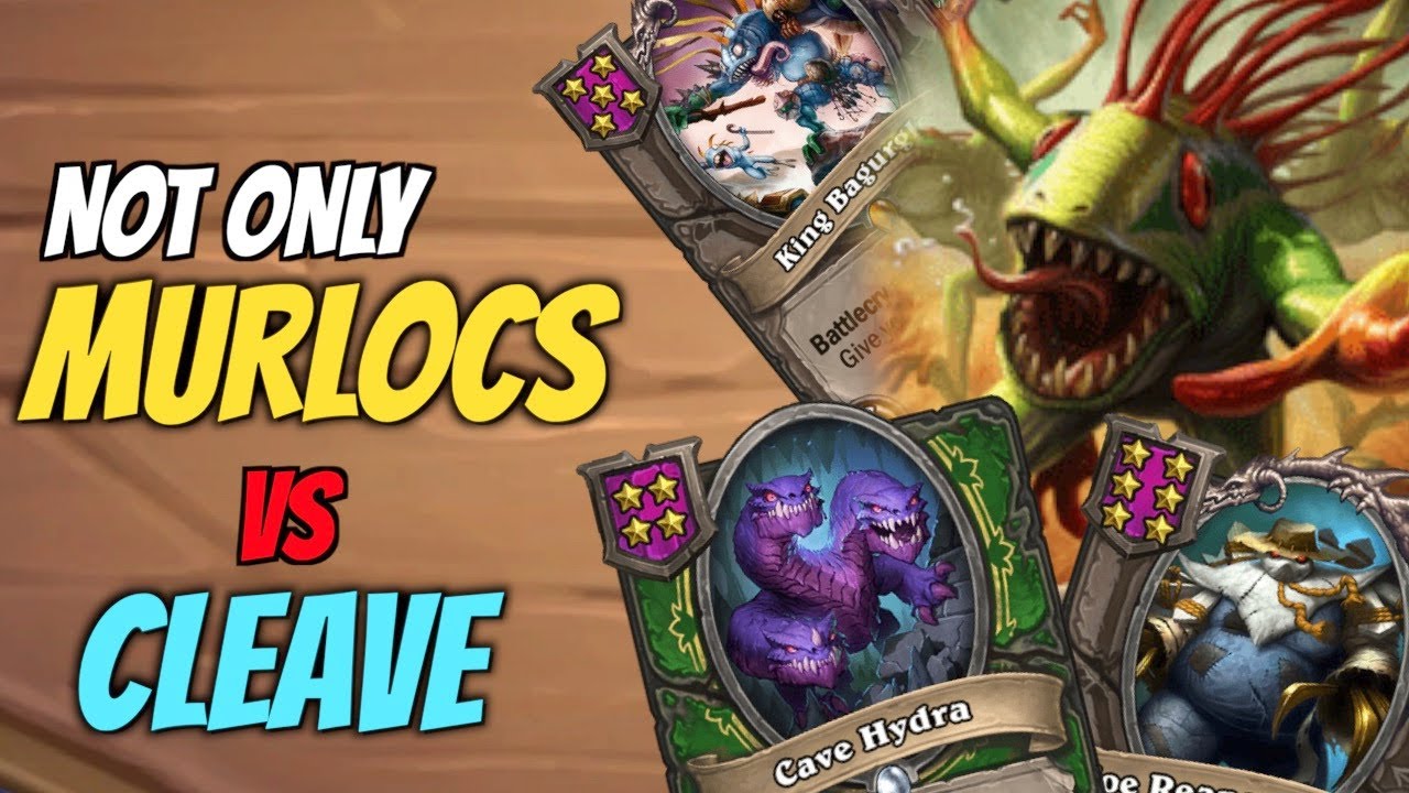 Incomplete murloc build vs cleave (with tips for beginners)  - Hearthstone Battlegrounds