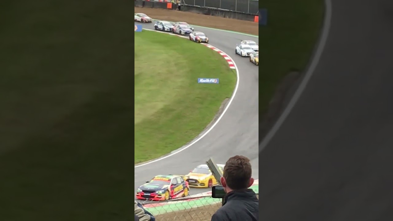 BTCC Crash! 