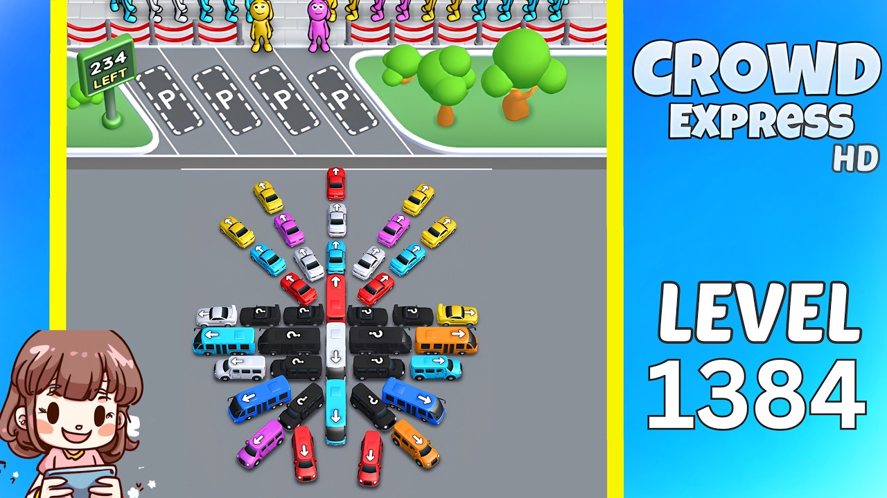 Crowd Express Level 1384 Solution Walkthrough - YouTube