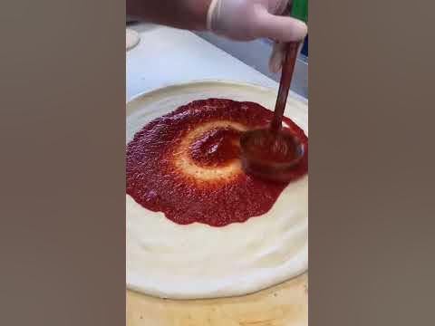 Flipping Pizza Dough Hack #shorts - YouTube