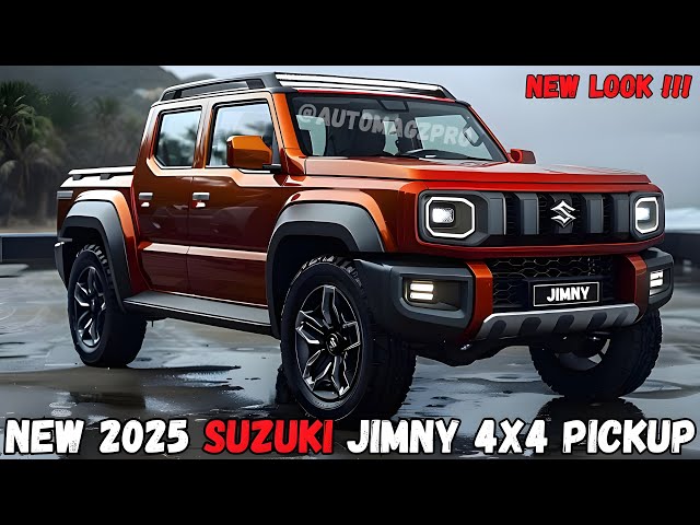 GET READY!! 2025 Suzuki Jimny Sierra Pickup - First Look! Release Date ? class=