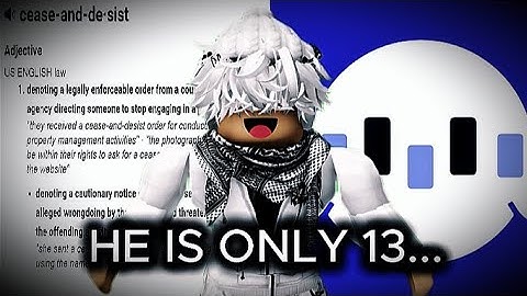 POLY AI IS SUING A CHILD...