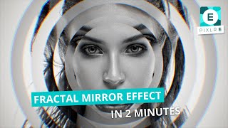 Create A Fractal Mirror Effect in Pixlr E screenshot 5