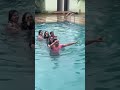 swimming pool train 🚂🚃🚃🚃