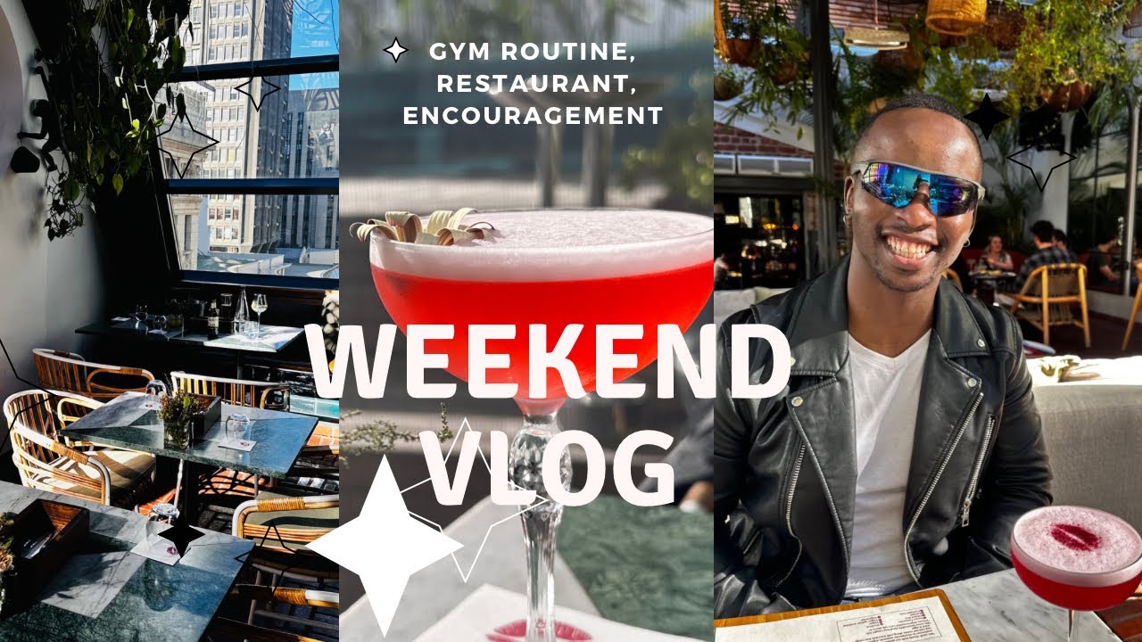 a weekend in my life | gym, a new restaurant & some motivation for the year ahead