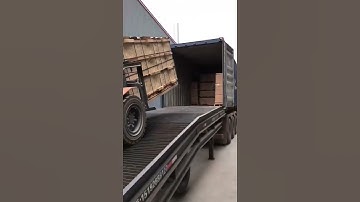 PVC MARBLE SHEET AND WPC WALL PANEL LOADING CONTAINER