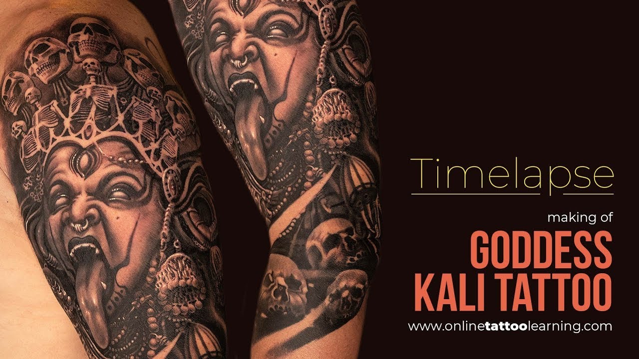 Kali Tattoos History Meanings  Designs