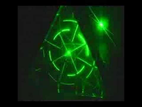 DIY Laser Show: The Model of the Atom