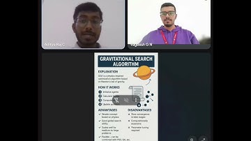 Gravitational Search Algorithm - Nature Inspired Computing