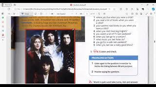 A2 Level- Elementary Cutting Edge- Unit 8 listening and grammar - We Will Rock You song story