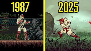 Evolution of Shinobi games (1987 - 2025)