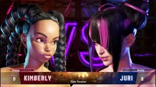 Street Fighter 6 - New Curvy Kim Nude Mod vs All Other Women