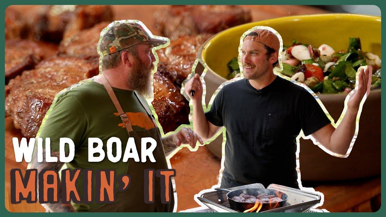 GRILLING WILD BOAR with Meateater’s Jesse Griffiths! Makin' It