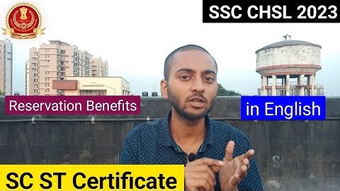 SC ST for SSC CHSL 2023. Reservation Benefits for SSC CHSL. Reservation in SSC CHSL #ssc