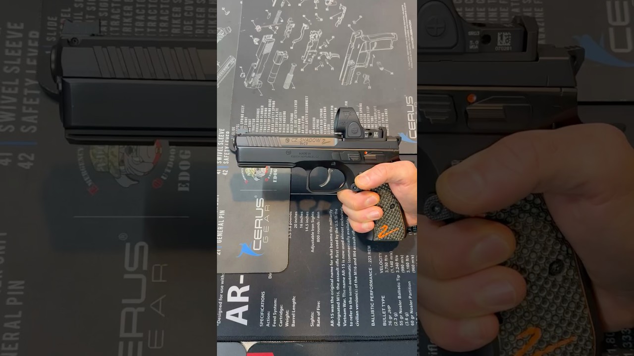 Experience the smooth CZ SP-01 Shadow 2 trigger pull & reset! Perfect for range days! 