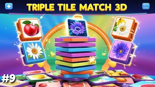 Tile Trio: Makeover Match 3d  - Gameplay Walkthrough Part 9 - Levels 47 to 49 - (iOS, Android)