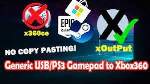 All USB controller to XBox360 Controller | No x360ce