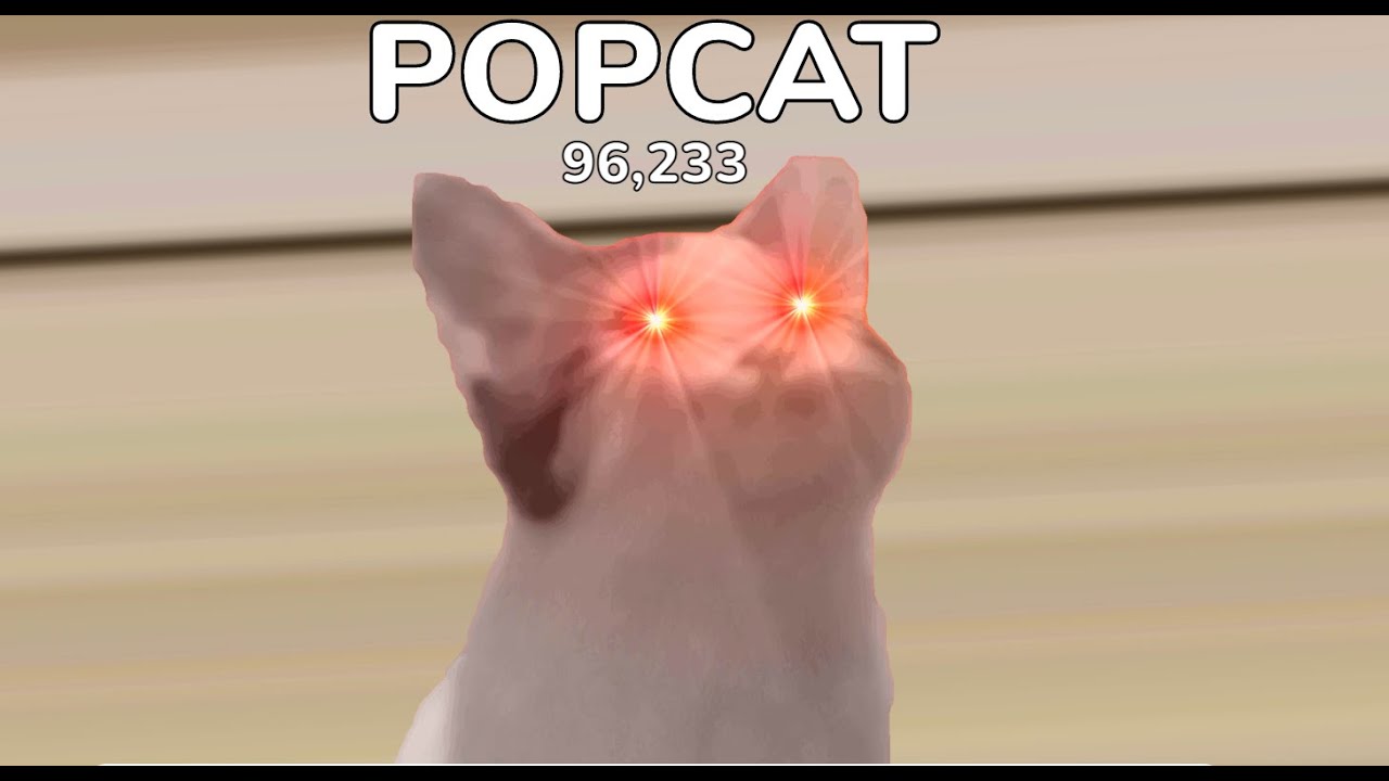 popcat clicker live 😱 - YouTube.