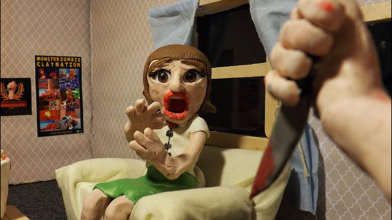 Crimson Screen Horror Claymation 