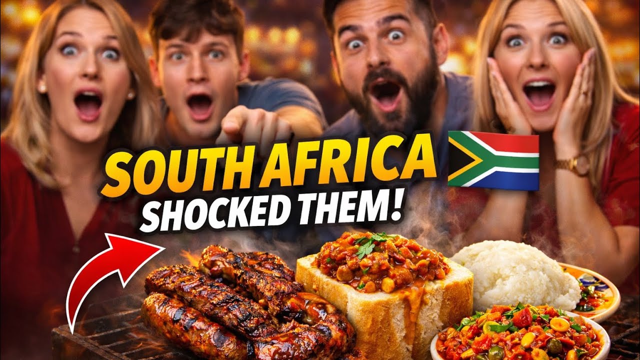 Реакция иностранцев после дегустации местной южноафриканской кухни 🇿🇦 | Путешествия по Южной Африке